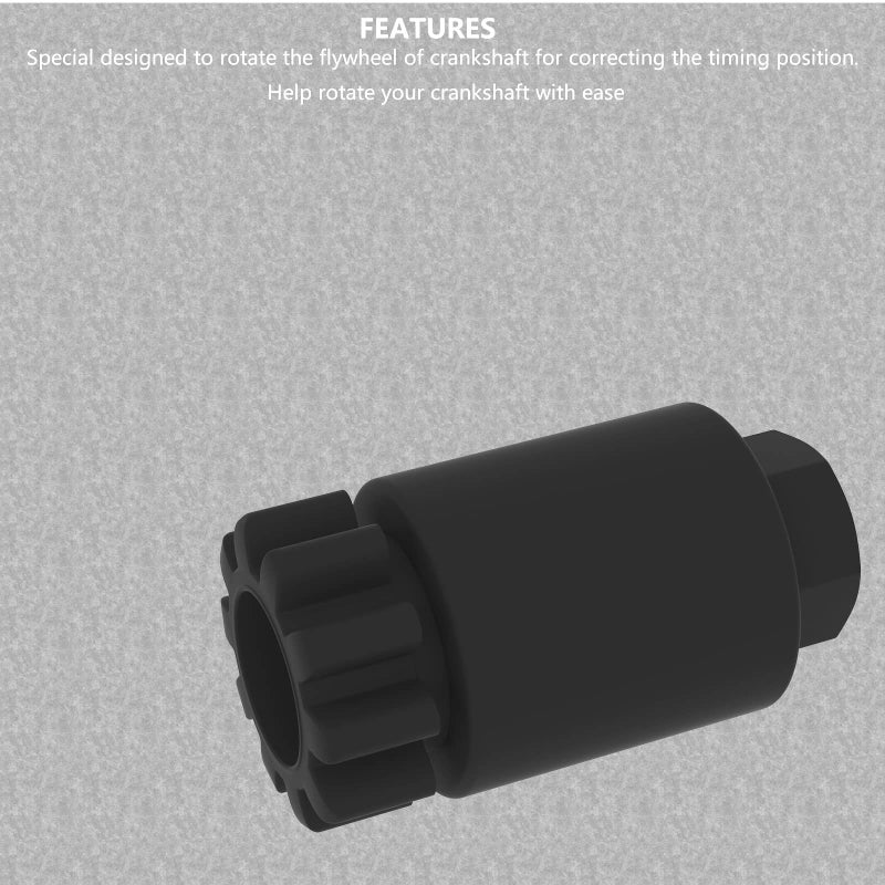 Moker Flywheel Turning Tool for Volvo and Mack D11 D13 D16 MP7 MP8 MP10 Engines - Alternative to 88800014 88840317ï¼ŒCrank Barring Tool for All 2008-2018 Truck Models - Image 4